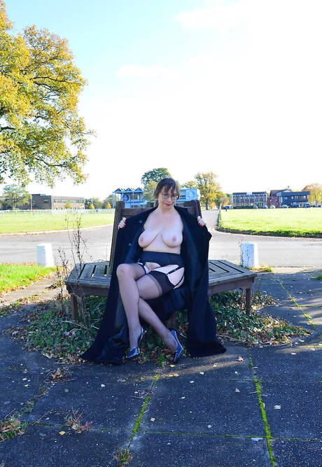 Big Tits in Public Pics